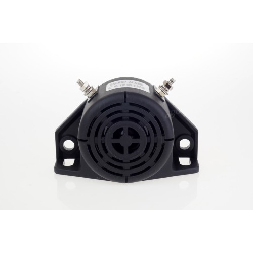 Amio - Σειρήνα Όπισθεν Βομβητής Bipper 110dB 12-36V για Δυνατή Ηχητική Προειδοποίηση Κίνησης σε Αυτοκίνητα Φορτηγά και Μηχανήματα - 1 Τεμ. (01730/AM)