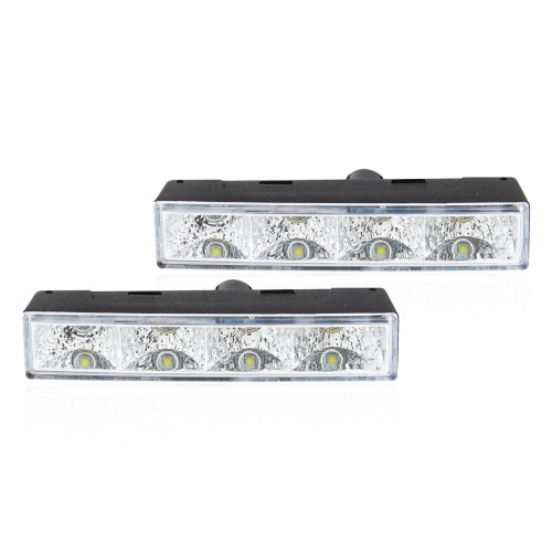 Amio – Φώτα Ημέρας DRL LED 12/24V 800Lm για Ισχυρή Ορατότητα & Ασφάλεια σε Αυτοκίνητο & Φορτηγό – Σετ 2 Τεμ. (01528/AM)