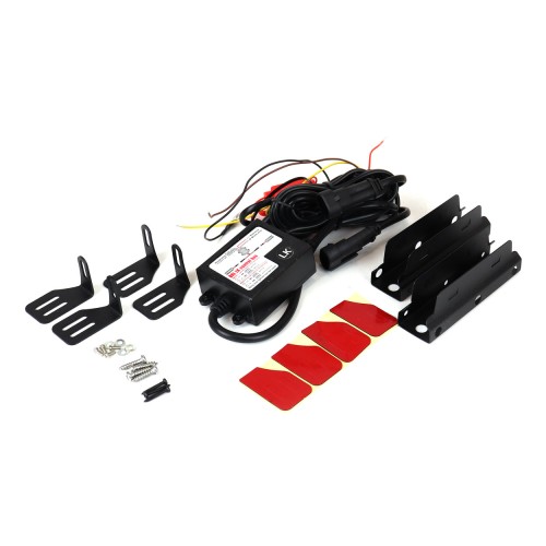 Amio – Φώτα Ημέρας DRL LED 12/24V 800Lm για Ισχυρή Ορατότητα & Ασφάλεια σε Αυτοκίνητο & Φορτηγό – Σετ 2 Τεμ. (01528/AM)