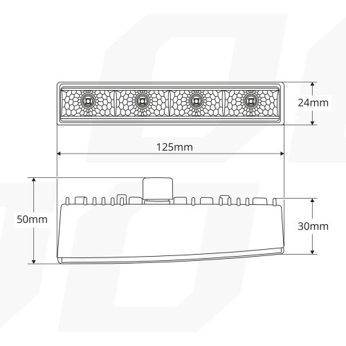 Amio – Φώτα Ημέρας DRL LED 12/24V 800Lm για Ισχυρή Ορατότητα & Ασφάλεια σε Αυτοκίνητο & Φορτηγό – Σετ 2 Τεμ. (01528/AM)