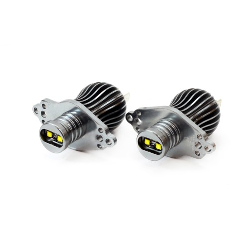 Amio – LED Λαμπάκια Angel Eyes 20W 340lm 5600K CANBUS για BMW Σειρά 3 E90 Sedan / E91 Station Wagon 2008 (LCI Halogen) για Καθαρό Λευκό Φως & Χωρίς Σφάλματα – Σετ 2 Τεμ. (01542/AM)