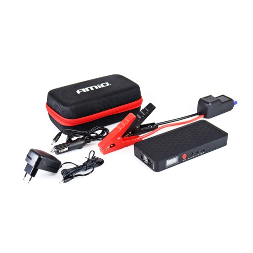 Amio - ΕΚΚΙΝΗΤΗΣ ΜΠΑΤΑΡΙΑΣ - STARTER POWERBANK / BOOSTER / STARTER SJ-02 12V 800A ΜΕ ΟΘΟΝΗ LCD - 1 ΤΕΜ. (02524/AM)