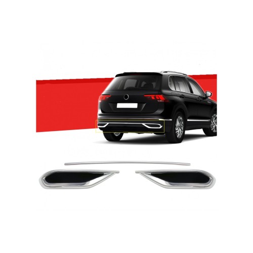 ΔΙΑΚΟΣΜΗΤΙΚΑ ΧΡΩΜΙΑ ΕΞΑΤΜΙΣΗΣ  S-DIZAYN -3 TEM. ΓΙΑ VW TIGUAN 2020+
