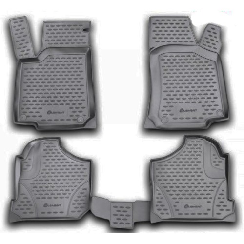 ΠΑΤΑΚΙΑ ΣΕ ΣΚΑΦΗ TPE ΛΑΣΤΙΧΟ ΓΙΑ VW GOLF 4 1998-2001 / VW BORA 1998-2005  ΣΕ ΜΑΥΡΟ ΧΡΩΜΑ NOVLINE - 4 ΤΕΜ.