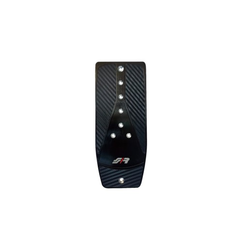ΤΕΜΠΕΛΗΣ ΠΟΔΙΟΥ CARBON LOOK ΜΑΥΡΟ ΑΛΟΥΜΙΝΙΟΥ  SIMONI RACING - 1 TEM