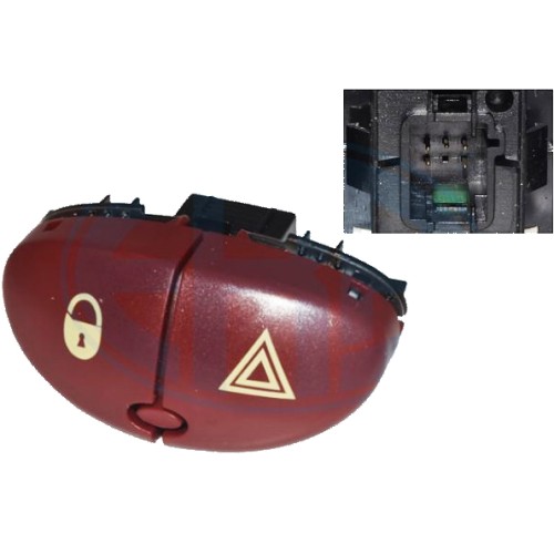 ΔΙΑΚΟΠΤΗΣ ΓΙΑ PEUGEOT 206 1998+ 5PIN ΑΛΑΡΜ orig.6554.L0
