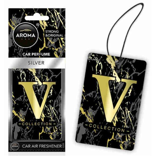 Amio - ΑΡΩΜΑΤΙΚΟ (ΚΡΕΜΑΣΤΟ) AROMA V-COLLECTION - SILVER​ - 1 ΤΕΜ. (A83553/AM)