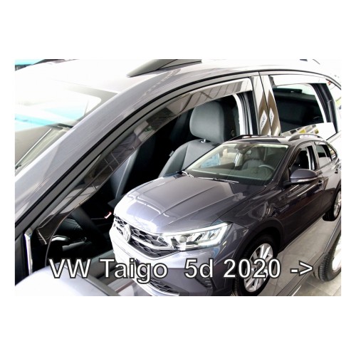ΑΝΕΜΟΘΡΑΥΣΤΕΣ ΓΙΑ VW TAIGO 5D 2020+ ΣΕΤ ΑΥΤΟΚΙΝΗΤΟΥ ΑΠΟ ΕΥΚΑΜΠΤΟ ΦΙΜΕ ΠΛΑΣΤΙΚΟ HEKO - 4 ΤΕΜ.