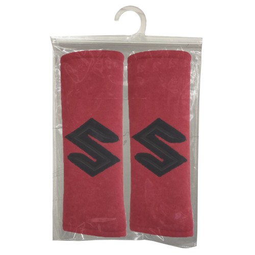 SUZUKI ΜΑΞΙΛΑΡΑΚΙΑ ΖΩΝΗΣ ΚΟΚΚΙΝΑ ΜΕ ΣΗΜΑ 2 ΤΕΜ.