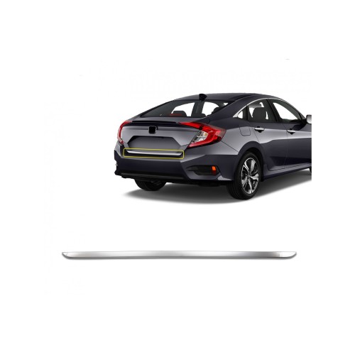 TRIM  ΠΟΡΤ ΠΑΓΚΑΖ S-DIZAYN ΓΙΑ HONDA CIVIC SD 2016+- 1 TEM.