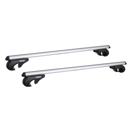 Amio - ΜΠΑΡΕΣ ΟΡΟΦΗΣ ΑΛΟΥΜΙΝΙΟΥ 135 cm ΜΕ ΚΛΕΙΔΙ (STANDARD RAILING ) - 2 ΤΕΜ. (02587/AM)