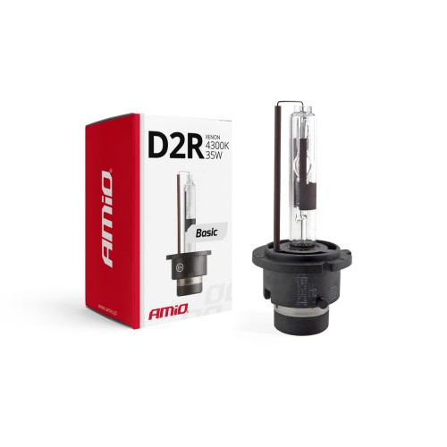 Amio – Λάμπα Xenon D2R 12V 35W P32d-3 4300K Basic για Αυτοκίνητο Ανταλλακτική – 1 Τεμ. (01411/AM)