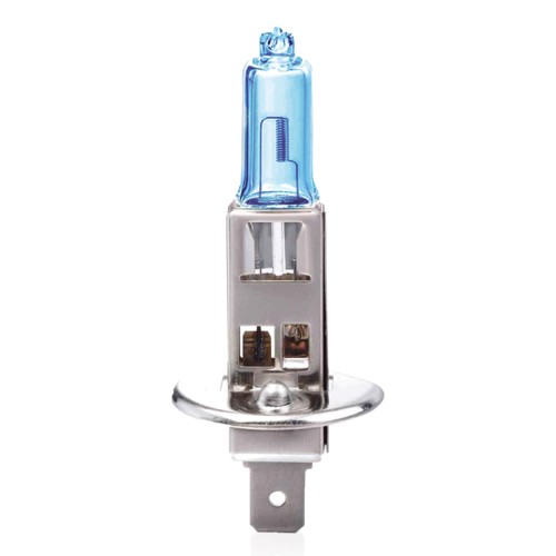 Amio – Λαμπτήρας Αλογόνου H1 P14.5s 12V 55W Super White για Προβολείς Αυτοκινήτου – 1 Τεμ. (01489/AM)