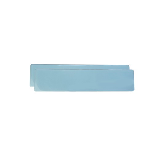 ΠΡΟΣΤΑΤΕΥΤΙΚΟ ΤΖΑΜΙ ΠΙΝΑΚΙΔΑΣ LIGHT BLUE ΝΕΟΥ ΤΥΠΟΥ 52,7 X 12 cm  (ΠΛΑΣΤΙΚΟ/ΜΠΛΕ) - 2 ΤΕΜ.