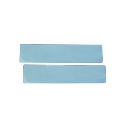 ΠΡΟΣΤΑΤΕΥΤΙΚΟ ΤΖΑΜΙ ΠΙΝΑΚΙΔΑΣ LIGHT BLUE ΝΕΟΥ ΤΥΠΟΥ 52,7 X 12 cm  (ΠΛΑΣΤΙΚΟ/ΜΠΛΕ) - 2 ΤΕΜ.