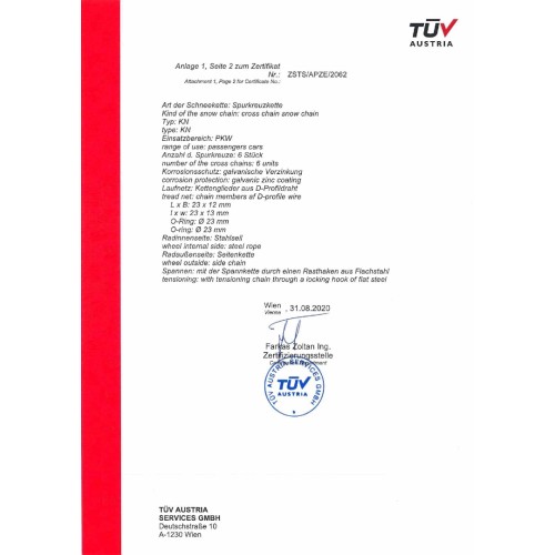 Amio - Αλυσίδες Χιονιού 12mm KN-70 για Ισχυρή Πρόσφυση σε Χιόνι & Πάγο με Ανθεκτική Κατασκευή για Σταθερό Έλεγχο σε Δύσκολες Χειμερινές Συνθήκες - 1 Σετ (02112/AM)