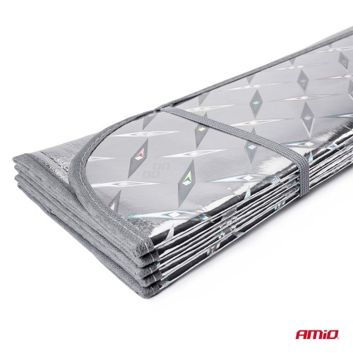 Amio - ΗΛΙΟΠΡΟΣΤΑΣΙΑ ΕΣΩΤΕΡΙΚΗ ΠΑΡΜΠΡΙΖ 145x70cm LASER - 1 ΤΕΜ. (02908/AM)