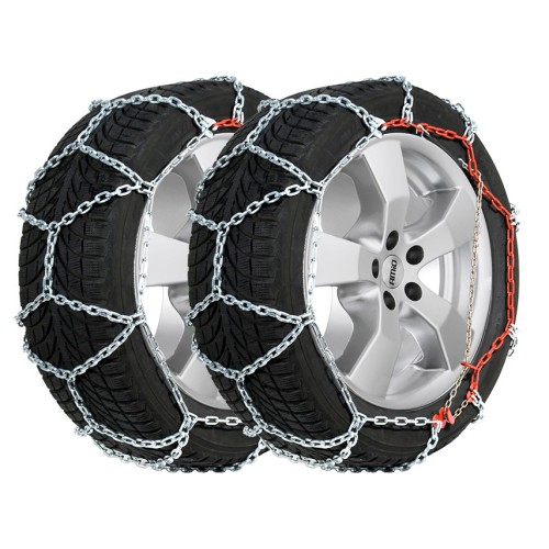 Amio - Αντιολισθητικές Αλυσίδες Χιονιού 4x4 16mm για SUV & Επαγγελματικά Οχήματα με Ενισχυμένη Πρόσφυση σε Χιόνι και Πάγο - 1 Σετ (02123/AM)