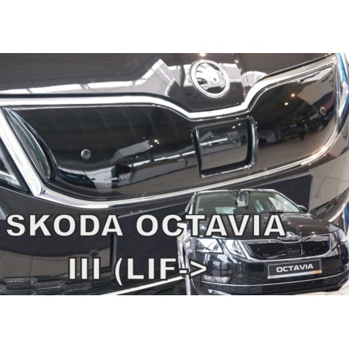 ΚΑΛΥΜΜΑ ΨΥΓΕΙΟΥ ΧΕΙΜΩΝΑ ΓΙΑ SKODA OCTAVIA 3 A7 2016+ ΑΠΟ ΕΥΚΑΜΠΤΟ ΦΙΜΕ ΠΛΑΣΤΙΚΟ HEKO - 1 ΤΕΜ.