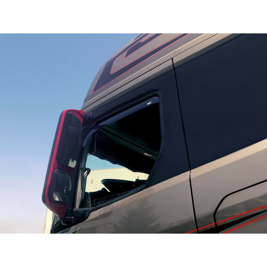 ΑΝΕΜΟΘΡΑΥΣΤΕΣ ΕΥΚΑΜΠΤΟΙ ΦΙΜΕ ΓΙΑ FORD F-MAX 10/2018+ ΑΚΡΥΛΙΚΟΙ LAMPA