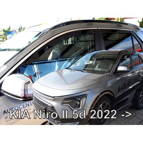 ΑΝΕΜΟΘΡΑΥΣΤΕΣ ΓΙΑ KIA NIRO 5D 2022+ ΖΕΥΓΑΡΙ ΑΠΟ ΕΥΚΑΜΠΤΟ ΦΙΜΕ ΠΛΑΣΤΙΚΟ HEKO - 2 ΤΕΜ.