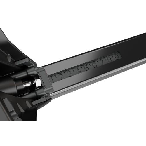 ΜΠΑΡΕΣ ΟΡΟΦΗΣ ΣΙΔΗΡΟΥ OMEGA MEDIUM 112 cm ΜΕ ΚΑΠΑΚΙΑ ΣΕ ΜΑΥΡΟ ΧΡΩΜΑ ΓΙΑ ΑΠΛΗ ΟΡΟΦΗ MENABO - 2 ΤΕΜ.