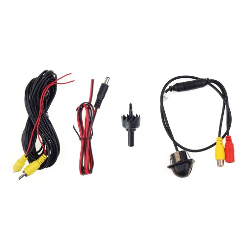 Amio – Κάμερα οπισθοπορείας HD-305 LED Night Vision 18mm, αναβαθμίστε την ασφάλεια στάθμευσης με φωτισμό διόδων για τέλεια ορατότητα ακόμη και στο απόλυτο σκοτάδι – 1 Τεμ. (02165/AM)
