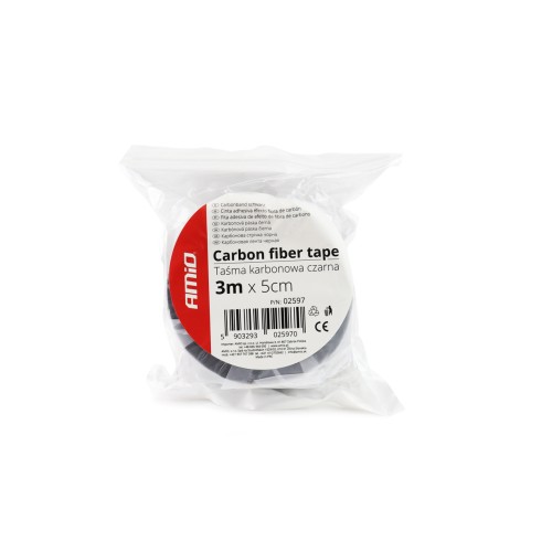 Amio - TAINIA 5D CARBON ΕΣΩΤΕΡΙΚΗΣ & ΕΞΩΤΕΡΙΚΗΣ ΧΡΗΣΗΣ 50mm x 3m -1 ΤΕΜ. (02597/AM)