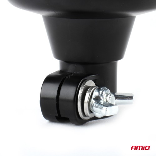 Amio - ΦΑΡΟΣ LED MINI 12/24V 18SMD ΒΙΔΩΤΟΣ ΠΟΡΤΟΚΑΛΙ 97x86mm -1 ΤΕΜ. (02922/AM)