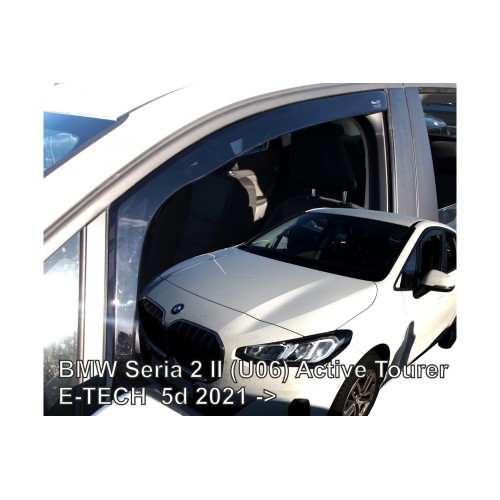 ΑΝΕΜΟΘΡΑΥΣΤΕΣ ΓΙΑ BMW 2 ACTIVE TOURER (U06) 5D 2021-2023?  ΖΕΥΓΑΡΙ ΑΠΟ ΕΥΚΑΜΠΤΟ ΦΙΜΕ ΠΛΑΣΤΙΚΟ HEKO - 2 ΤΕΜ.