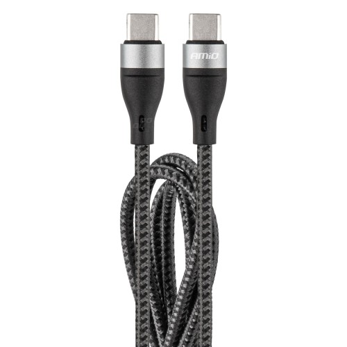 Amio - ΚΑΛΩΔΙΟ ΦΟΡΤΙΣΗΣ ΚΑΙ ΣΥΓΧΡΟΝΙΣΜΟΥ USB TYPE C 200cm 3.0A UC-18 - 1 ΤΕΜ. (02930/AM)