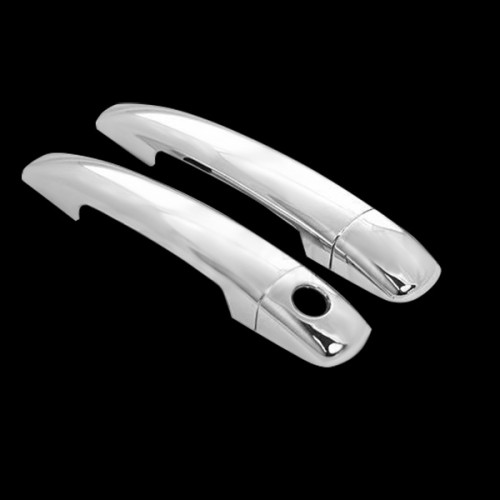 ΧΕΡΟΥΛΙΑ ΠΟΡΤΑΣ ΓΙΑ PEUGEOT 407 3D 2004-2010  ΧΡΩΜΙΟ ΜΕΤΑΛΛΙΚΑ 2ΤΕΜ.