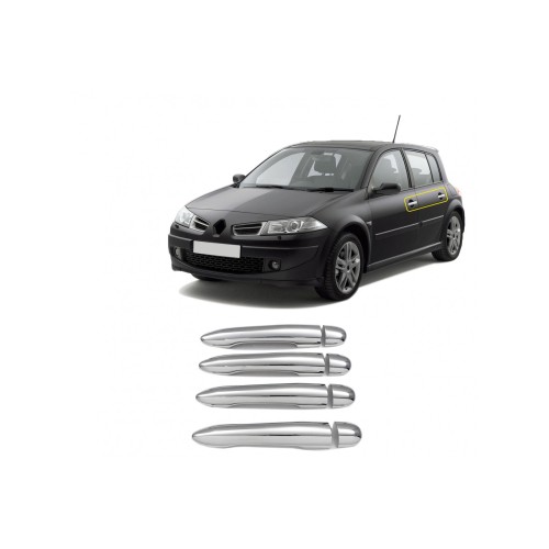 ΧΕΡΟΥΛΙΑ ΠΟΡΤΑΣ ΓΙΑ RENAULT GRAND SCENIC 3 2010+  ΧΡΩΜΙΟ ΜΕΤΑΛΛΙΚΑ 4ΤΕΜ.