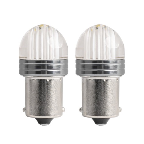 Amio - ΛΑΜΠΑΚΙΑ LED P21W 12V 6.000K 500lm 9SMD x 2835 ΜΟΝΟΠΟΛΙΚΑ - 2ΤΕΜ. (02953/AM)