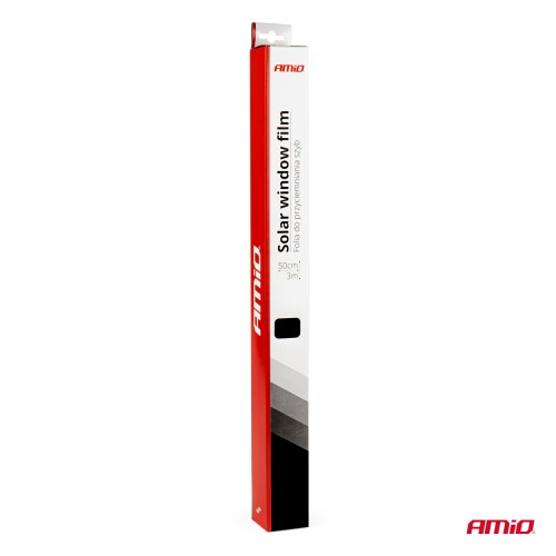 Amio - ΦΙΛΜ ΠΑΡΑΘΥΡΩΝ/ΑΝΤΙΗΛΙΑΚΗ ΜΕΜΒΡΑΝΗ ΦΙΜΕ ULTRA DARK BLACK 1% (50 X 300 cm) - 1 ΤΕΜ. (02936/AM)