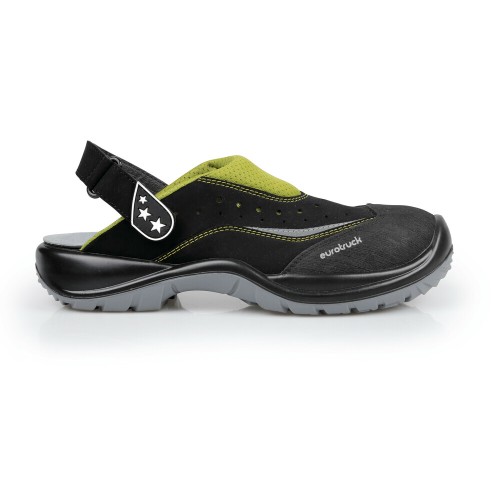 ΠΑΠΟΥΤΣΙΑ ΕΡΓΑΣΙΑΣ ΣΑΜΠΟ (SABOT) GREEN DRAGON (ΜΑΥΡΟ/ΓΚΡΙ/ΚΙΤΡΙΝΟ) EU48/UK13