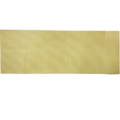ΣΙΤΑ ΑΛΟΥΜΙΝΙΟΥ ΚΙΤΡΙΝΗ 125x30cm ΤΡΥΠΑ 1,1x0,6cm ΠΑΧΟΣ 0,2cm​ - 1 ΤΕΜ.