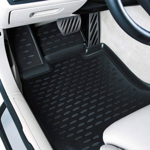 ΠΑΤΑΚΙΑ ΣΕ ΣΚΑΦΗ TPE ΛΑΣΤΙΧΟ ΓΙΑ BMW ΣΕΙΡΑ 7 F01 4D 2007-2015   ΣΕ ΜΑΥΡΟ ΧΡΩΜΑ NOVLINE - 4 ΤΕΜ.