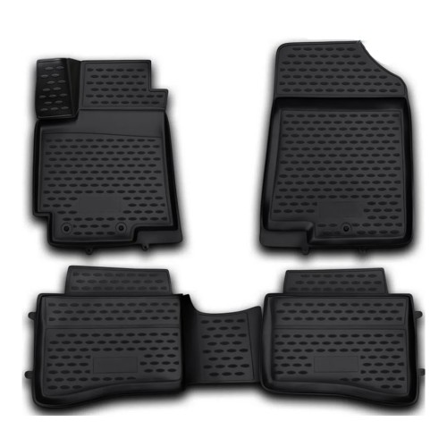 ΠΑΤΑΚΙΑ ΣΕ ΣΚΑΦΗ TPE ΛΑΣΤΙΧΟ ΓΙΑ KIA RIO 5D 2011-2014   ΣΕ ΜΑΥΡΟ ΧΡΩΜΑ NOVLINE - 4 ΤΕΜ.