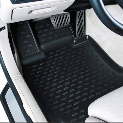 ΠΑΤΑΚΙΑ ΣΕ ΣΚΑΦΗ TPE ΛΑΣΤΙΧΟ ΓΙΑ RENAULT TWINGO 5D 2014+   ΣΕ ΜΑΥΡΟ ΧΡΩΜΑ NOVLINE - 4 ΤΕΜ.