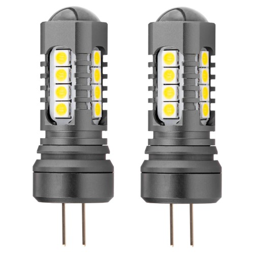 Amio - ΛΑΜΠΑΚΙΑ HP24W 12/24V 18xSMD 3030 LED ΛΕΥΚΑ CAN-BUS - 2 TEM. (02803/AM)