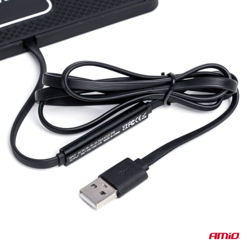 Amio - ΠΑΝΕΛ ΑΣΥΡΜΑΤΗΣ ΦΟΡΤΙΣΗΣ ΚΙΝΗΤΟΥ 3A 15W 158x78mm - 1 TEM. (03144/AM)