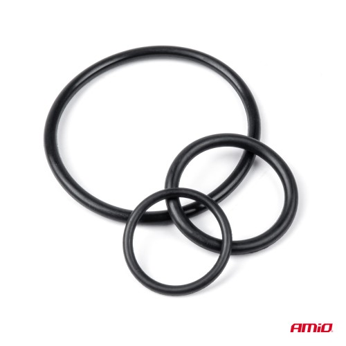 Amio - ΛΑΣΤΙΧΕΝΙΕΣ ΤΣΙΜΟΥΧΕΣ O-RING ΣΕ ΚΑΣΕΤΙΝΑ ΔΙΑΦΟΡΩΝ ΔΙΑΣΤΑΣΕΩΝ​ - 419 TEM. (03109/AM)
