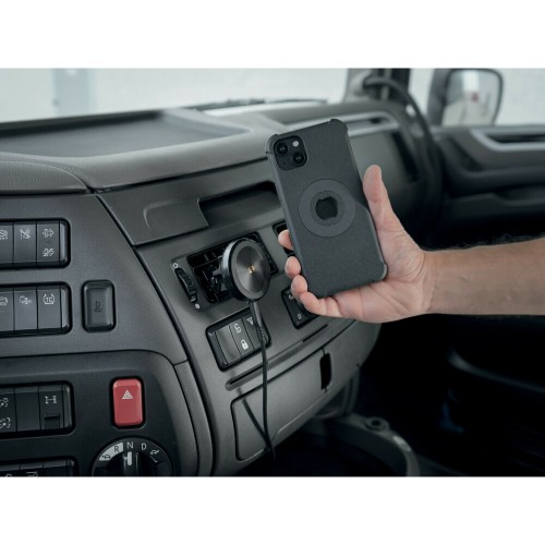 Μαγνητική Βάση Στήριξης Κινητού Mag Wireless Airvent της σειράς Optiline για Ίσιους Αεραγωγούς Αυτοκινήτου με δυνατότητα ασύρματης φόρτισης Max Power 15W, 15 μαγνήτες και 2 αυτοκόλλητα, μεταλλικά δακτυλίδια