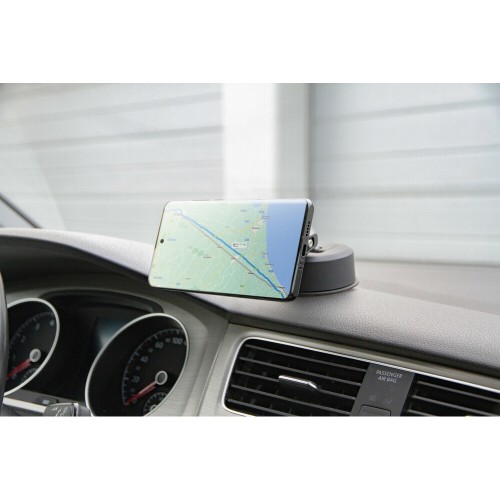 Μαγνητική Βάση Στήριξης Κινητού Mag Pro Orbit της σειράς Optiline για Ταμπλό και Παρμπρίζ Αυτοκινήτου ή Λείες Επίπεδες Επιφάνειες με 34 μαγνήτες και 2 αυτοκόλλητα, μεταλλικά δακτυλίδια