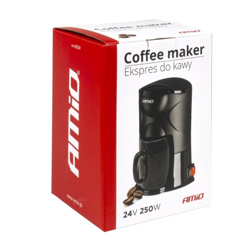 Amio - ΚΑΦΕΤΙΕΡΑ ΦΙΛΤΡΟΥ ΓΙΑ ΓΑΛΛΙΚΟ ΚΑΦΕ 24V 250W 150ML - 1 TEM. (03233/AM)