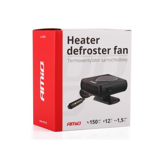 Amio - ΑΕΡΟΘΕΡΜΟ ΑΝΑΠΤΗΡΑ 12V - 150W (ΚΑΛΩΔΙΟ 150 cm)​ - 1 TEM. (02896/AM)