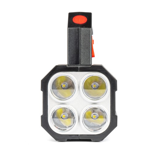 Amio - ΦΑΚΟΣ ΧΕΙΡΟΣ 4LED+1COB 1.200mAh 300lm microUSB ΕΠΑΝΑΦΟΡΤΙΖΟΜΕΝΟΣ - 1 TEM. (03273/AM)