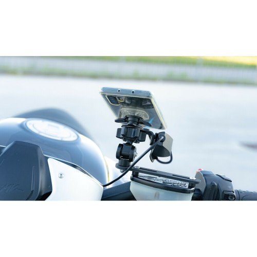 Αδιάβροχος Φορτιστής Κινητού Trek 12/24V 30W 5400mA της σειράς Optiline με 2 θύρες USB Type A, Καλώδιο 150 cm, Ακροδέκτες, Ασφάλεια Smart Chip, Αδιαβροχοποίηση IP66, συμβατό με Βάσεις Στήριξης, Θήκες ή Αντάπτορες Κινητού Optiline