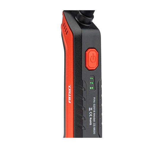 Amio - ΦΑΚΟΣ ΕΡΓΑΣΙΑΣ ΧΕΙΡΟΣ ΜΕ ΓΑΝΤΖΟ/ΜΑΓΝΗΤΗ USB-C COB+XPE LED 2200mAh 400x60x35mm - 1 TEM. (02918/AM)